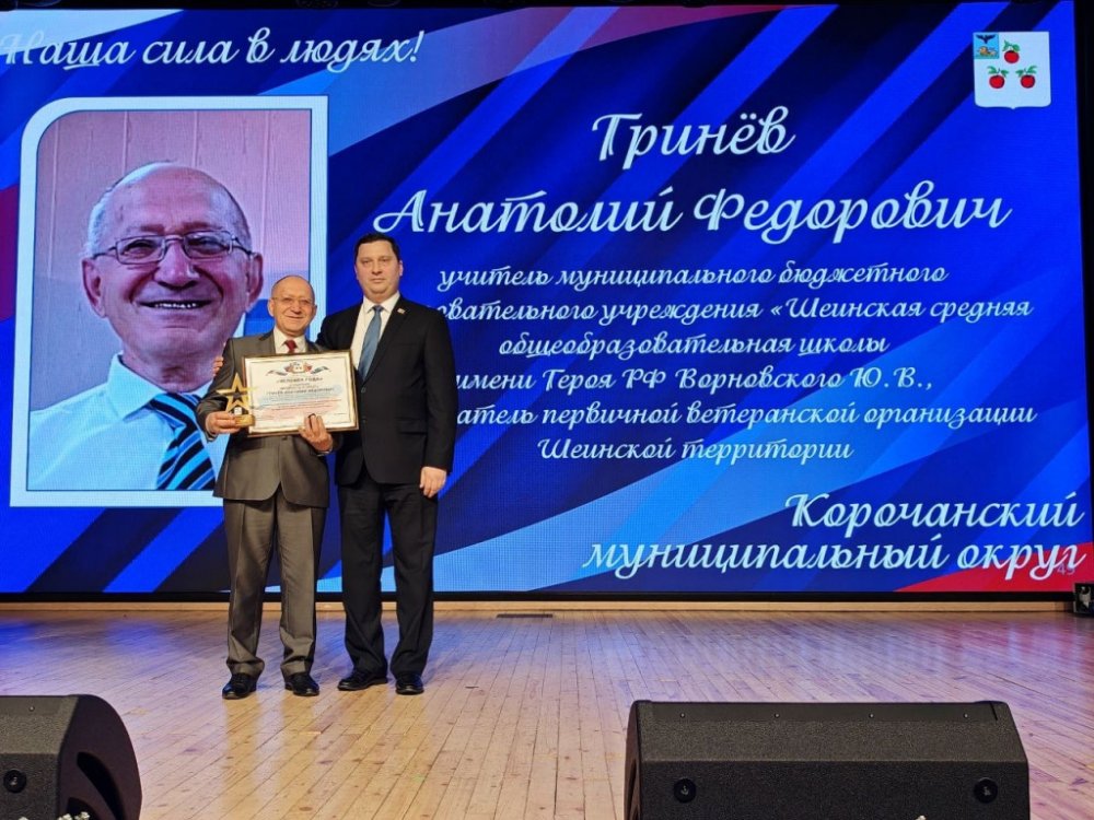 Присвоения Почётного звания «Человек года» 