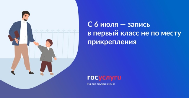 Вторая волна записи в 1-ый класс